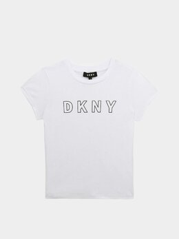 DKNY: Белая футболка 