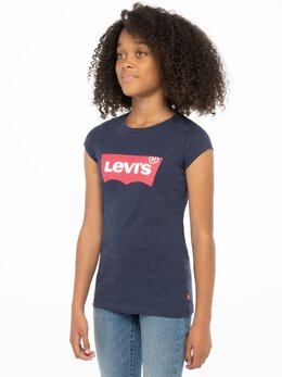 Levi's: Синяя футболка 