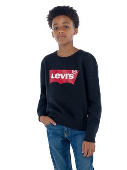 Levi's: Чёрный свитшот 