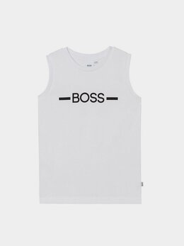 Boss: Белая майка 