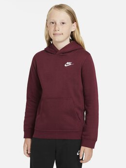 NIKE: Бордовый свитер  Sportswear