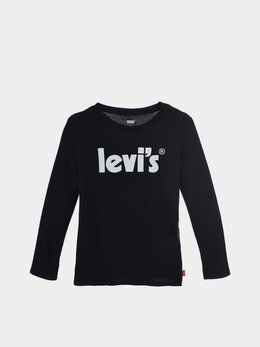 Levi's: Чёрный свитшот 