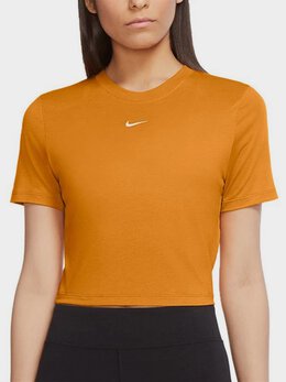 NIKE: Оранжевая футболка  Sportswear Essential