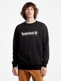 Timberland: Чёрный свитшот 