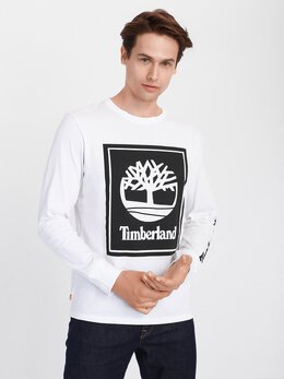 Timberland: Белый свитшот 