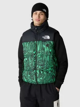 The North Face: Жилет  1996 Retro Nuptse с принтом