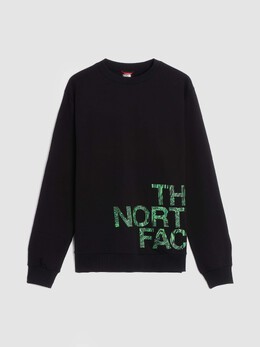 The North Face: Чёрный свитшот  Logo