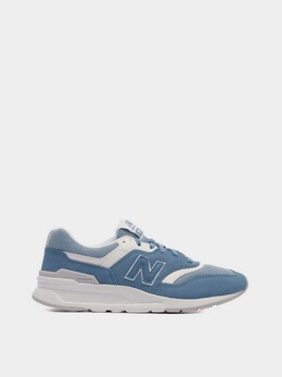 New Balance: Голубые кроссовки  997H