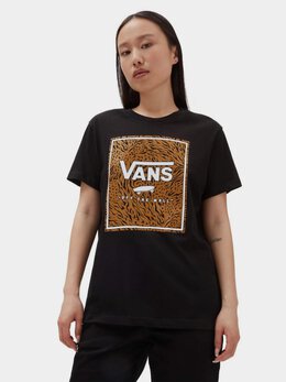 Vans: Чёрная футболка 