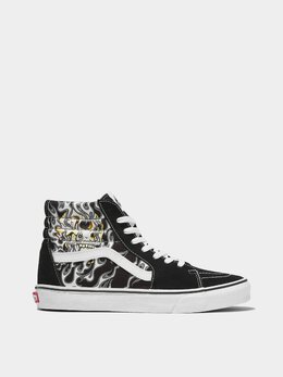 Vans: Чёрные кеды  Sk8-Hi