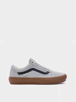 Vans: Серые кеды Skate Old Skool