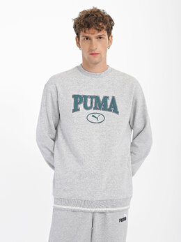 PUMA: Серый свитшот 