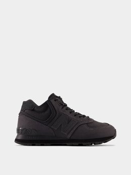 New Balance: Серые кроссовки  574