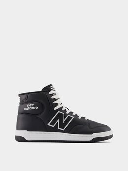 New Balance: Чёрные кеды 