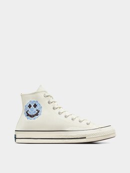 CONVERSE: Белые кеды  Chuck Taylor 70