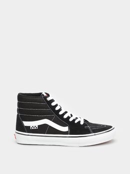 Vans: Чёрные кеды  Sk8-Hi