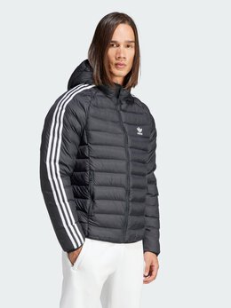 Adidas: Пуховик  Originals с капюшоном