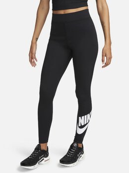 NIKE: Чёрные легинсы  Sportswear