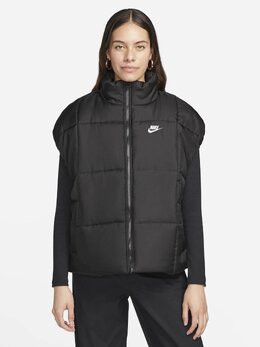 NIKE: Чёрный жилет  Sportswear