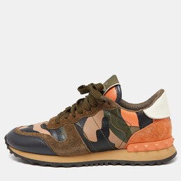 Valentino: Многоцветные кроссовки  Rockrunner