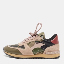 Valentino: Многоцветные кроссовки Rockrunner