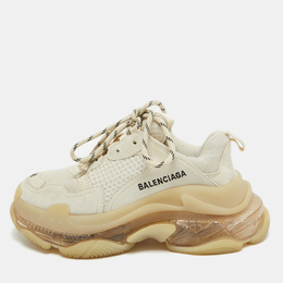 Balenciaga: Кроссовки Triple S Clear Sole