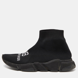 Balenciaga: Чёрные кроссовки  Speed Trainer