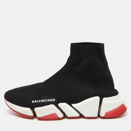 Balenciaga: Чёрные кроссовки  Speed Trainer