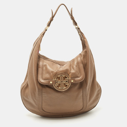 Tory Burch: Бежевая сумка  Hobo