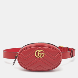 Gucci: Красная сумка GG Marmont