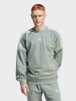 Adidas: Серый свитшот 