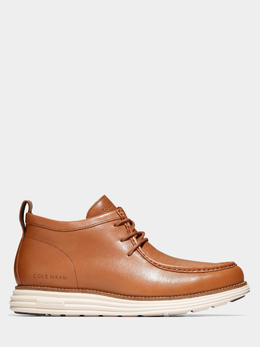 Cole Haan: Коричневые ботинки 