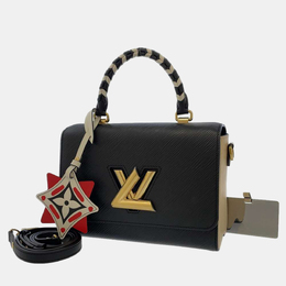 Louis Vuitton: Чёрная сумка  Twist