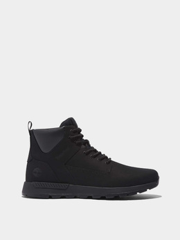 Timberland: Чёрные ботинки 