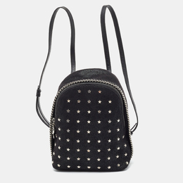 Stella McCartney: Чёрный рюкзак Falabella