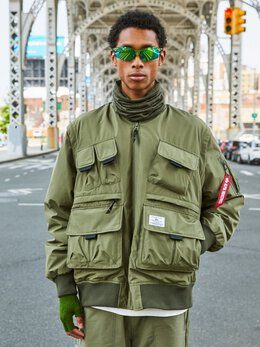 Alpha Industries: Куртка с карманами 