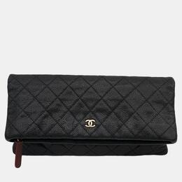 Chanel: Чёрный клатч 