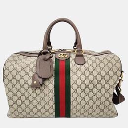 Gucci: Бежевая сумка  Ophidia