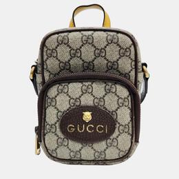 Gucci: Коричневая сумка  GG