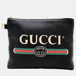 Gucci: Чёрный клатч 