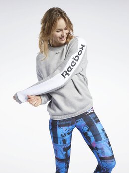 Reebok: Светлый свитшот 