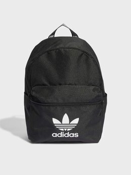 Adidas: Чёрный рюкзак  Adicolor