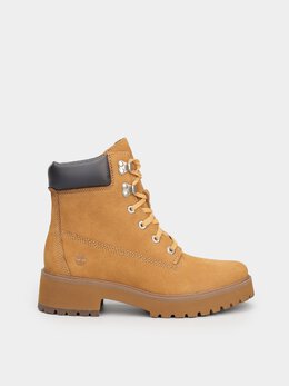 Timberland: Жёлтые ботинки 