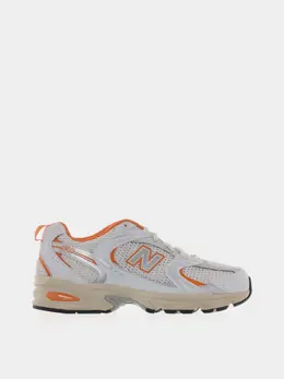 New Balance: Белые кроссовки  530