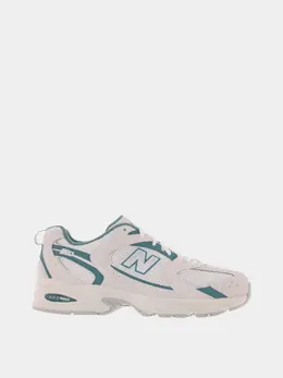 New Balance: Бежевые кроссовки  530