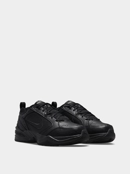 NIKE: Чёрные кроссовки  Air Monarch IV