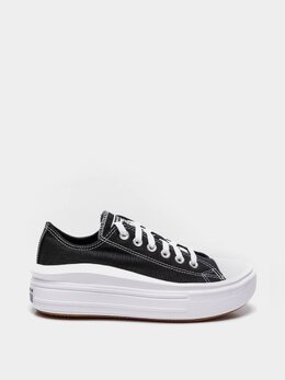 CONVERSE: Чёрные кеды  Chuck Taylor All Star Move