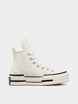 CONVERSE: Бежевые кеды  Chuck 70