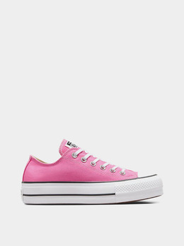 CONVERSE: Розовые кеды  Chuck Taylor All Star Lift