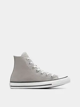 CONVERSE: Серые кеды  Chuck Taylor All Star